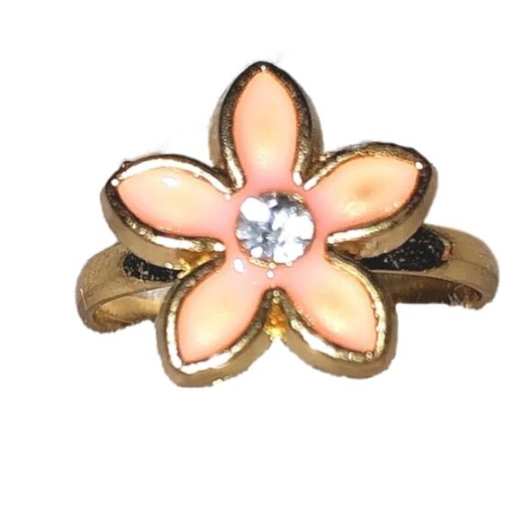 Super cute girls jeweled adjustable ring - Picture 1 of 4
